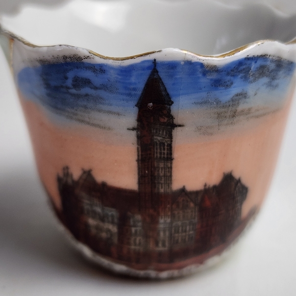 Vintage Souvenir Mini Tea Cup and Saucer Made in Germany - Picture 5 of 15